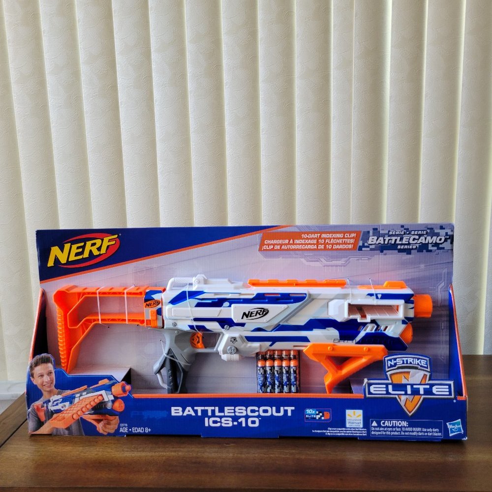 Nerf Battlescout ICS-10 Battlecamo Series 10-Dart Indexing Clip Hasbro NEW